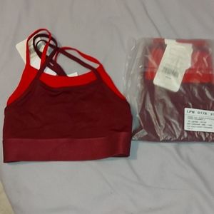 Fabletics sports bra and leggings